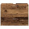 Bathroom Cabinet with Door Rustic Wood Look 78 X 37 X 59 Cm Engineered Wood