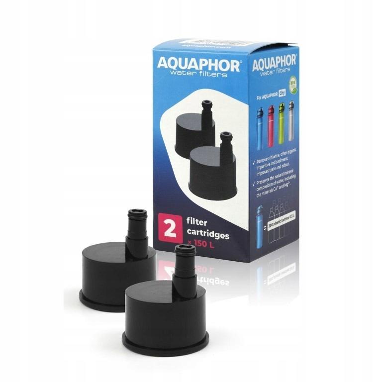 Set of 2 filter inserts for the Aquaphor bottle