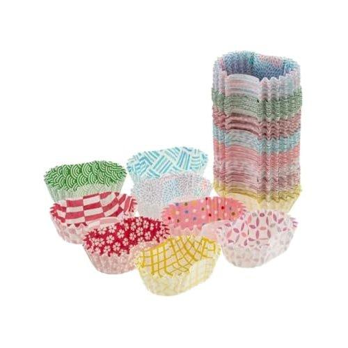 Alutem Japanese Pattern Bento Cups Size 6 Deep Type 240pcs Microwave Safe Made in Japan
