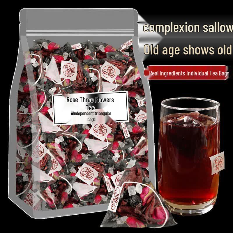 Spring Goddess Roselle, Rose & Mulberry Herbal Tea Blend