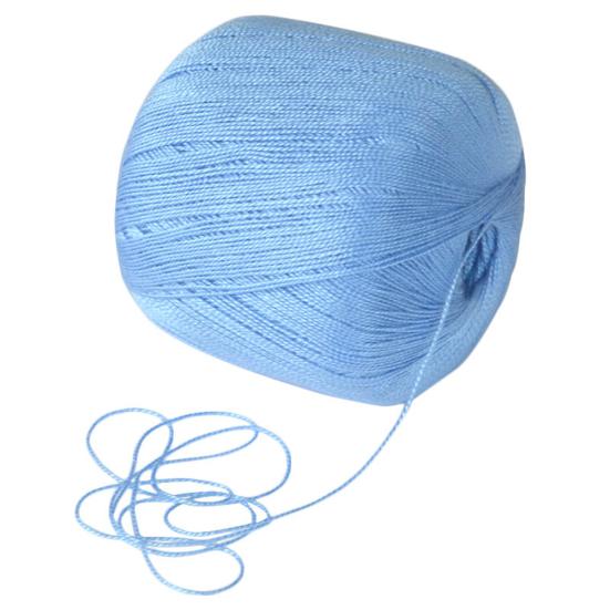 Filato di cotone mercerizzato per ricamo, uncinetto, maglieria, pizzo, gioielli