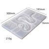 Large Snake Mirror Silicone Mold for Resin DIY Crystal Epoxy Resin Mold