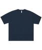 Nomaenyueol Rough Texture Print T-Shirt - Dark Navy