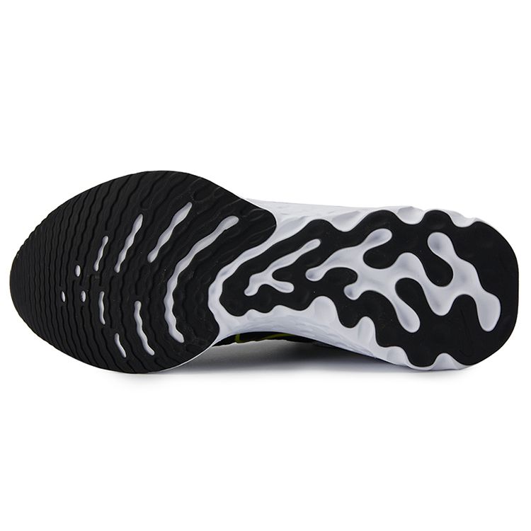 Nike Zapatillas React Infinity Run Flyknit 2 Racer Blue Cyber para Hombre Negro Blanco CT2357-100