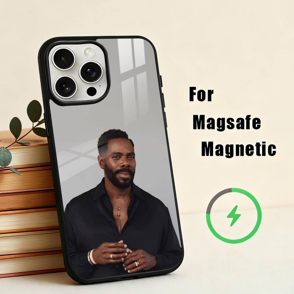 1PC Actor C-Colman D-Domingo Phone Case For iPhone17,16,15,14,13,12,11 Plus,Pro Max Magnetic For Magsafe Wireless Charging