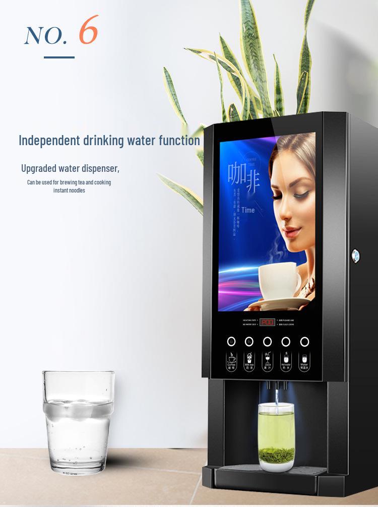 E30SW Smart Automatic Coffee and Milk Tea Machine with Three-Ingredient Single Heat Function