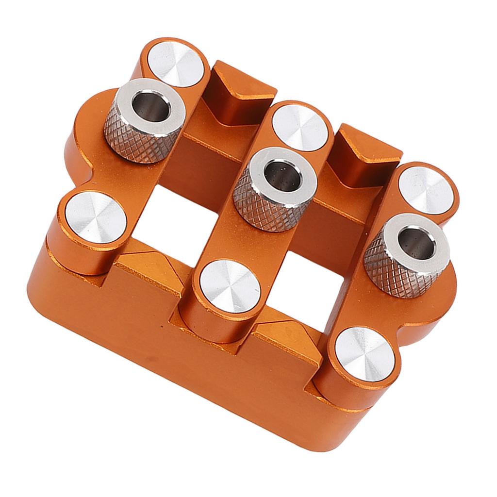 Wood Joint Punch Locator Woodworking Center Drilling Positioner Aluminum Alloy 6810mm Self