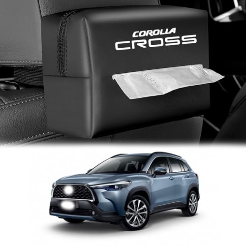 

hronrwpats ДЛЯ Новой Corolla Cross ZSG10 ZVG11 ZVG15 10 Серии Кожаная Подвесная Сумка-Диспенсер для Салфеток Чехол для Автомобильных Салфеток Сумка для Автомобильных Салфеток