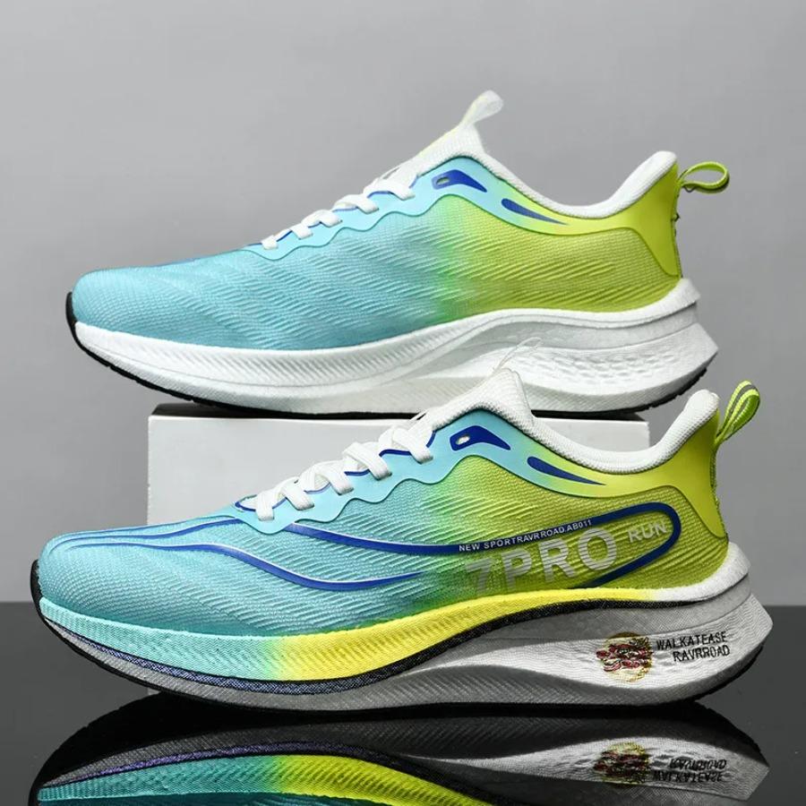 2025 Summer Men's Running Shoes New Professional Carbon Plate Sports Training Shoes Outdoor Non-slip Shock-absorbing