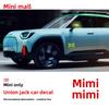 Geeignet für BMW MINI Autoaufkleber Mini Cooper Karosserie Fenster Reisfahne Dekorativer Aufkleber