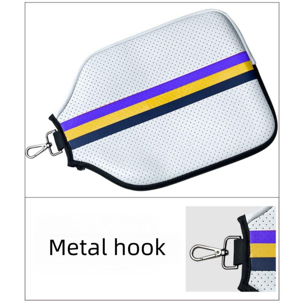 Dust Cover Pickleball Racket Sleeve Zipper Closure Pickleball Storage Bag  Practice Training