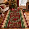 American Style Christmas Carpet Bedroom Decoration Luxurious Non-slip Floor Mat Large Area Living Room Entrance Rugs Washable