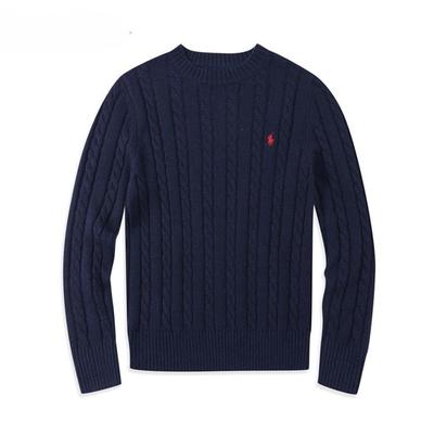 Urbaner Rundhals-Pullover Modisches Oberteil Strickpullover Lässiger Pullover Herrenbekleidung Herbst/Winter
