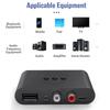 Bluetooth 5.2 Audio Receiver NFC U Disk RCA 3.5mm AUX USB Stereo Music Wireless Adapter With Mic For Car Kit Speaker Amplifier