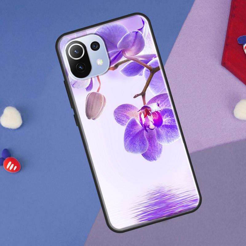 Orchid Flowers Colorful Cover For Xiaomi 14 Ultra 13 11T 12T 13T 14T Pro POCO X6 X7 Pro X3 X5 F3 F5 F6 M6 Pro Case