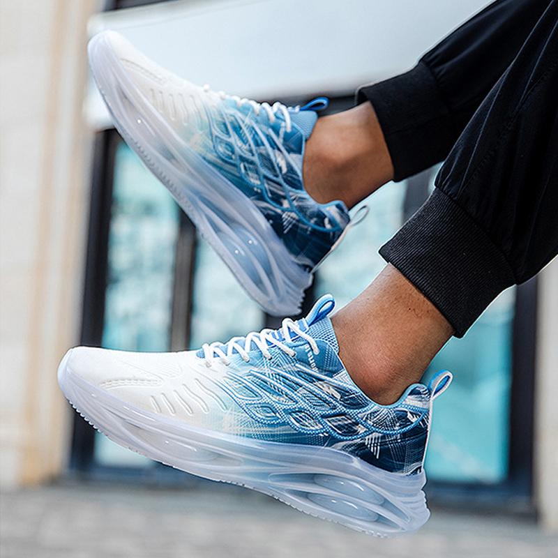 Large Size Men Road Running Shoes Summer Sneakers Breathable Basketball Shoes Unisex Jogging Shoes Outdoor Trekking Shoes Men