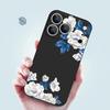 For iPhone 17 Pro Max Case White Gardenia Floral Pattern TPU Silicone Soft Cover For iPhone 16 Pro Max 15 14 13 12 11 16E Air