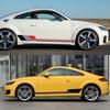 Pegatinas de Faldón Lateral para Puerta de Coche, Molduras, Calcomanías de Vinilo, Accesorios Gráficos Tricolor Para TT 8N MK1 MK2 8J Coupe MK3 8S Roadster TFSI