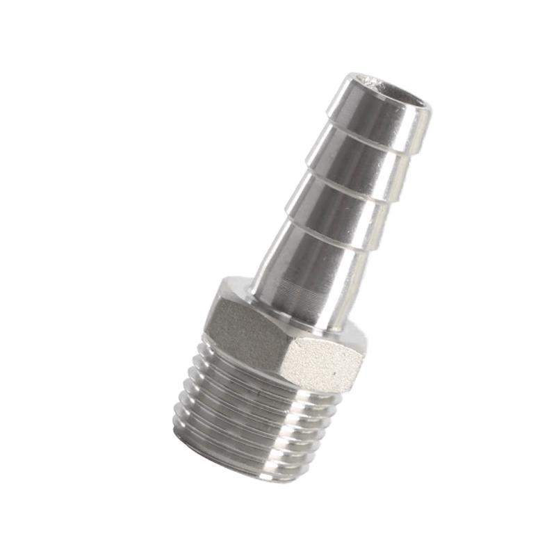 Taizhu 304 Stainless Steel Hexagonal Barb Hose Adapter