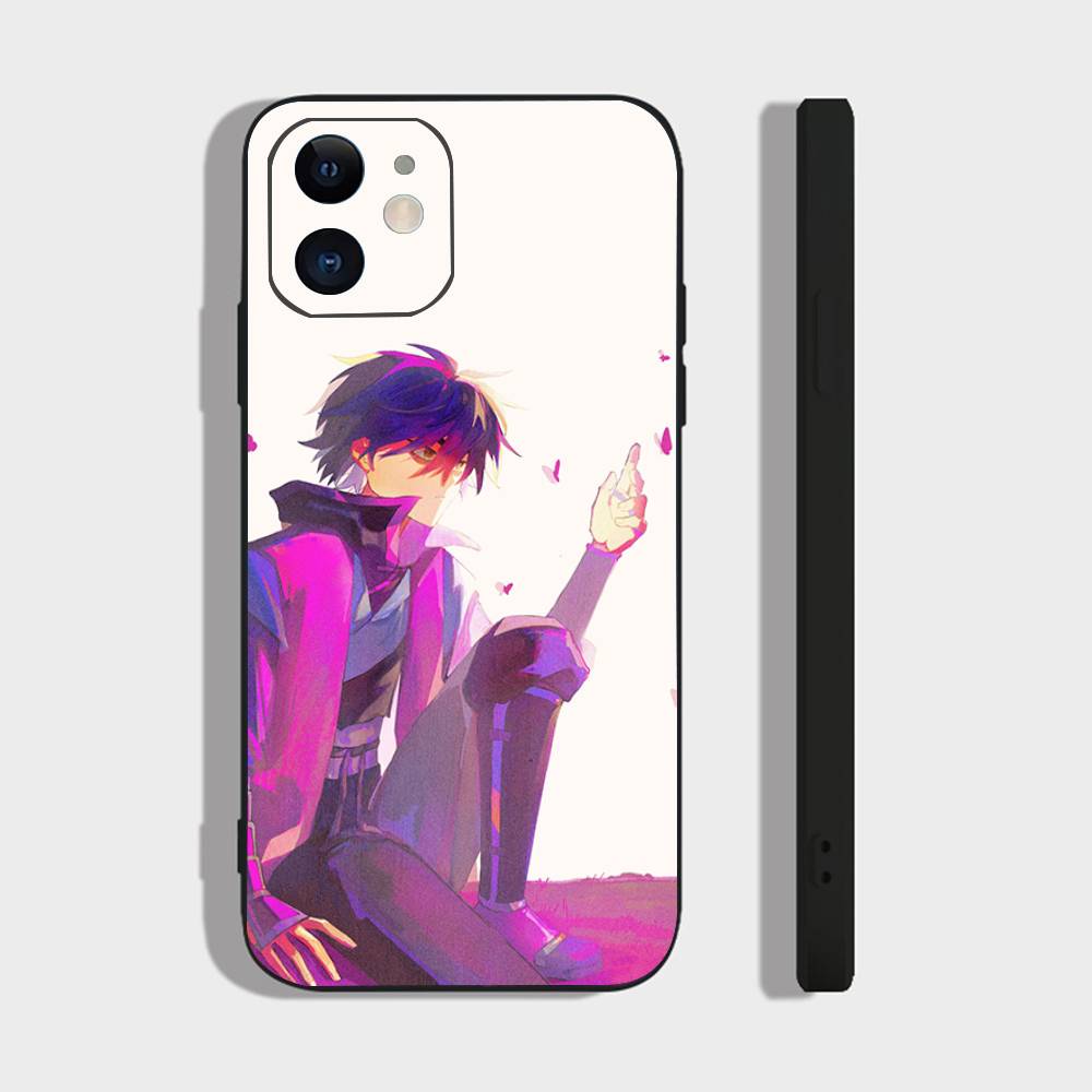 Coque de téléphone Anime S-Scissor Seven Pour IPhone 17 Air 16 15 14 13 Pro Max 11 12 Couverture en Silicone Noir