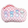 MORIPiLO Swimmer Gingham Check Die-Cut Cushion - Pink