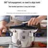 KOBACH 304 Stainless Steel Explosion-Proof Pressure Cooker