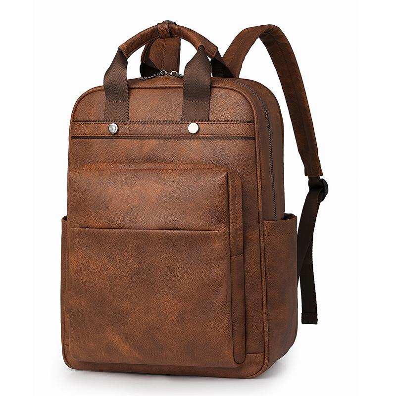 Women's Bag Fashion PU Backpack Multifunctional Backpack Large Capacity Commuting Shoulder Mommy Backpack