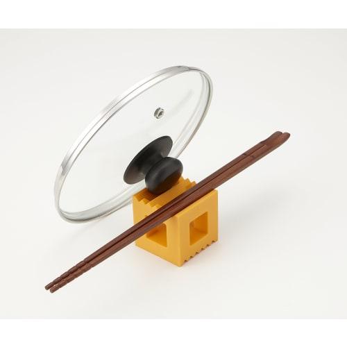 Kawashima Industry Suncraft Chattering Bistro Pot Lid Rest, Orange, OB-315O