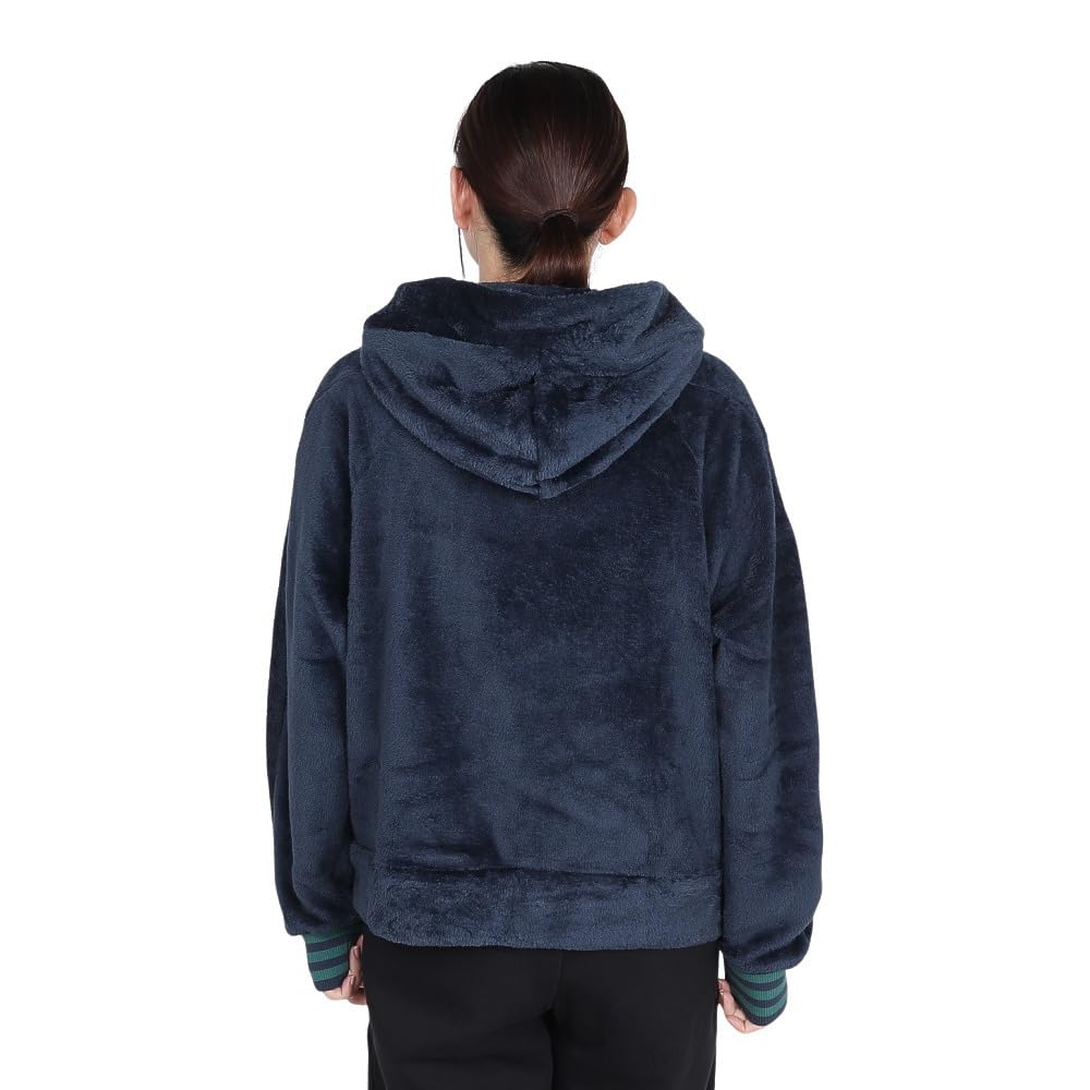 Adidas BYD3 Shaggy Boa Sweatshirt Aurora Ink Size Full-Zip Hoodie, Women's (JG8167), J/L