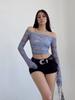 Y2k Schwarz Sexy Gothic Denim Shorts Frauen Dünne High Street Low Waist Sommer Streetwear Chic Punk Style Fashion Damen