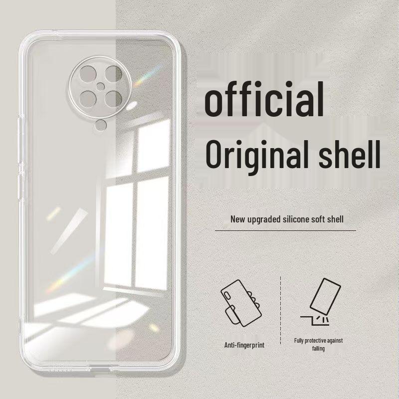 Redmi K30 Ultra Simple Solid Color Silicone Drop-proof Case