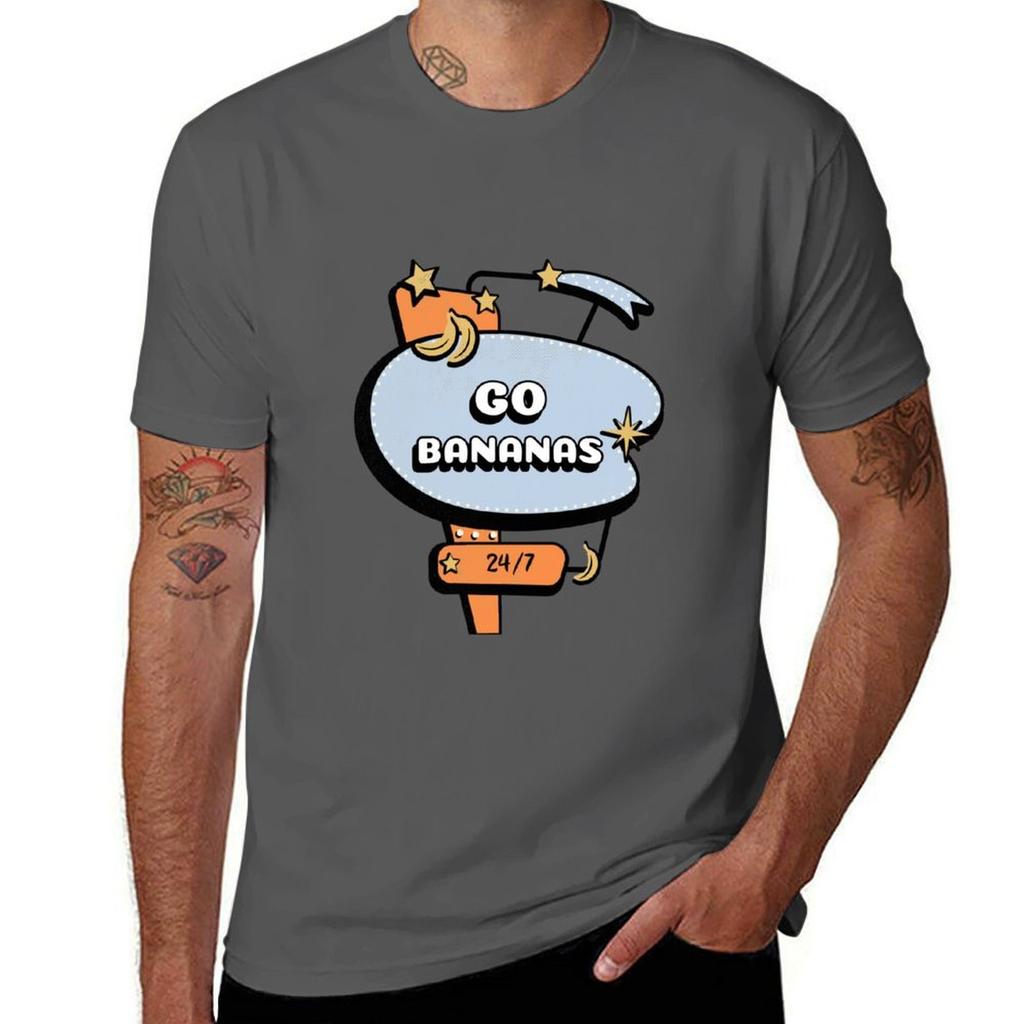 Go Bananas TShirt t shirts cotton 100 man t shirts for men TShirt
