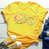 Vintage Kopi Hjerte T-shirt Kopi Armbånd T-shirt Artemis II Mission Skjorter Rum T-shirts Unisex Korte Ærmer Afslappede Toppe Fans Gaver