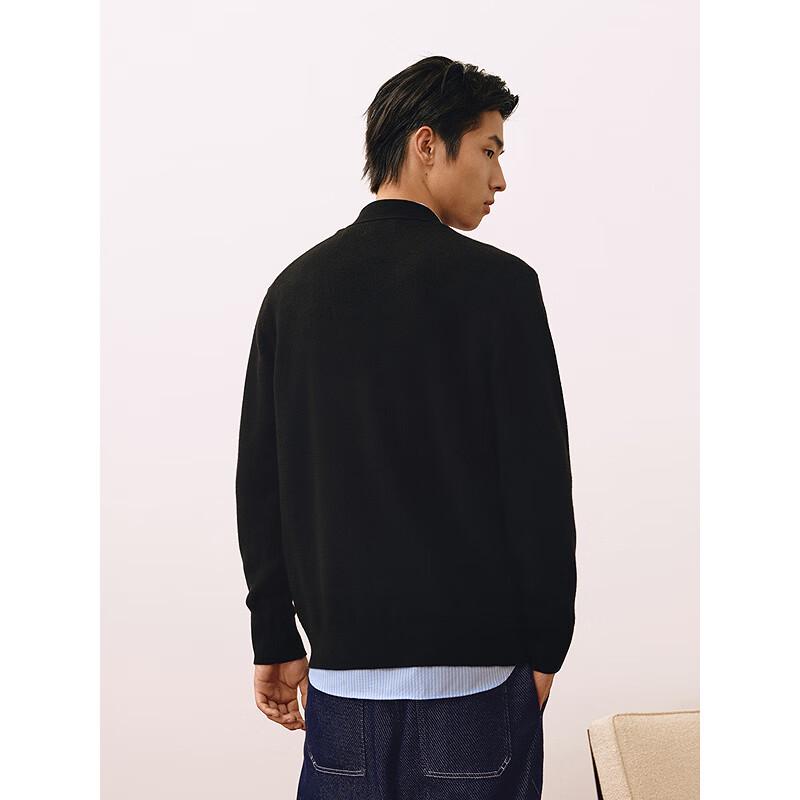 GXG Men's Color-block Cardigan Sweater