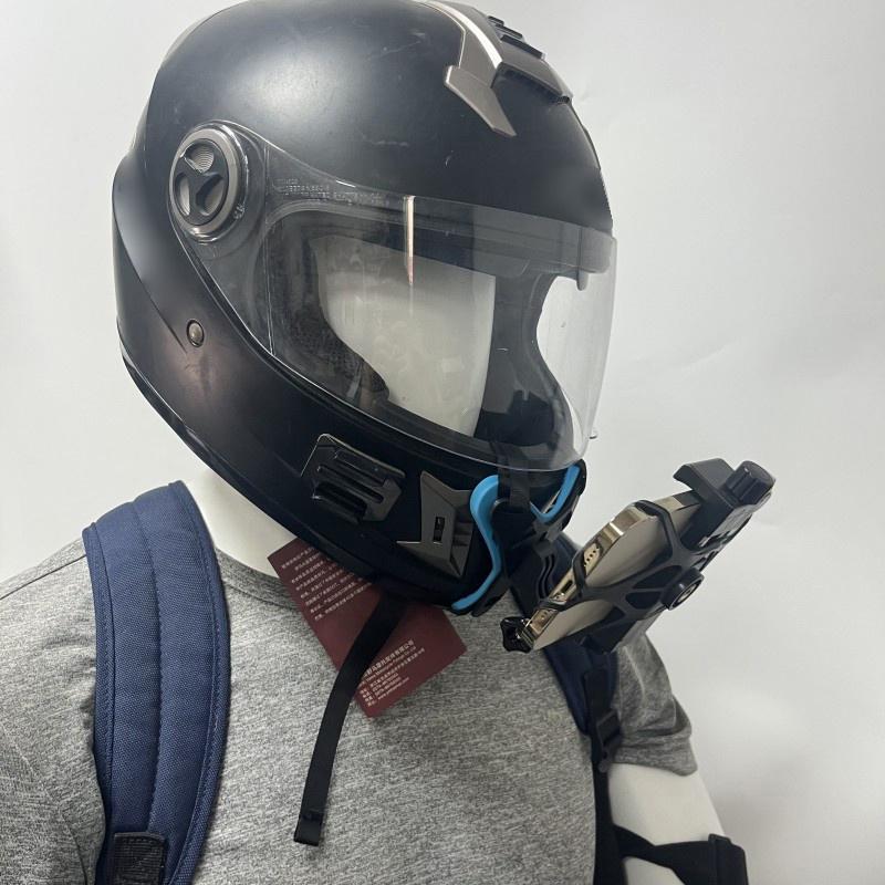 Motorcycle Helmet Phone Stand For  Hero 13 12 11 9 Insta360 X4 X3 Dji Action 3 Sports Camera Holder Moto Helmet Chin Mount