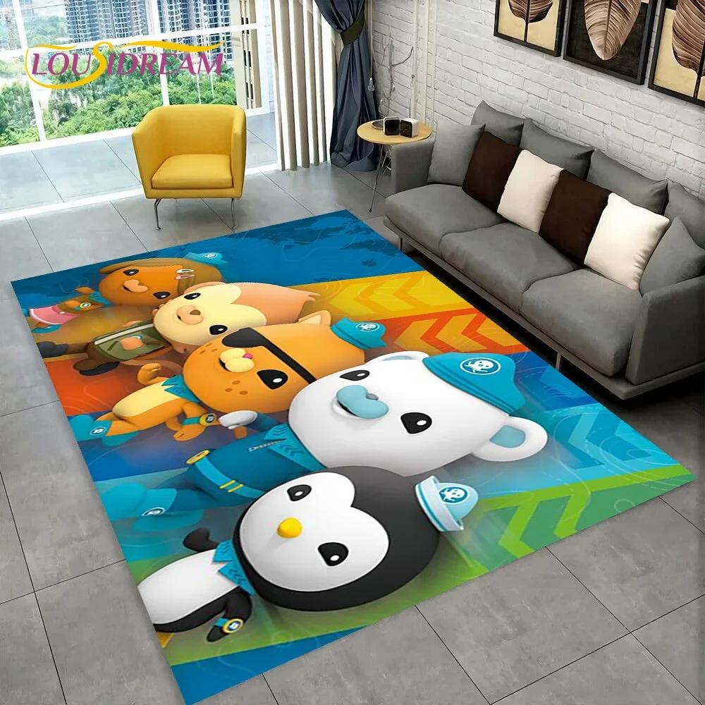 The Octonauts Barnacles Cute Cartoon Carpet Rug for Bedroom Living Room Home Sofa Decoration,Children Game Large Decor Floor Mat