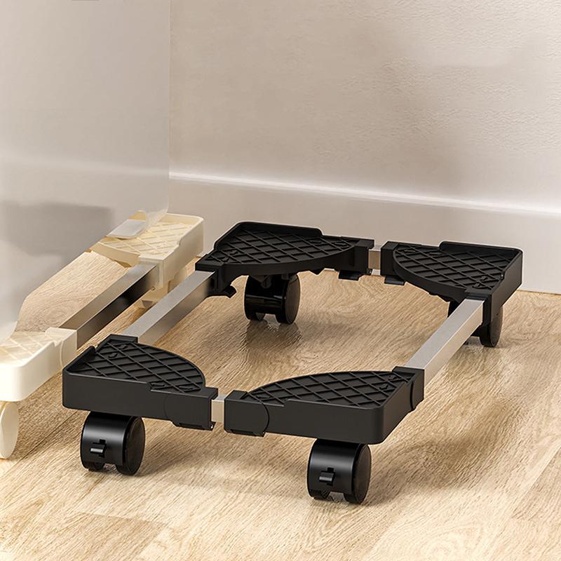 Adjustable Mobile Cpu Stand Holder Computer Tower Stand With Rolling Caster Wheel Universal Under Desk Computer Mainframe Holder