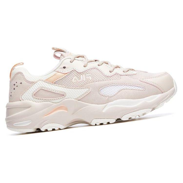 Fila Tracer Fabric Trendy Retro Casual Non-Slip Breathable Low-Top Dad Shoes Women Sneakers Nude-Pink F12W021116FLS