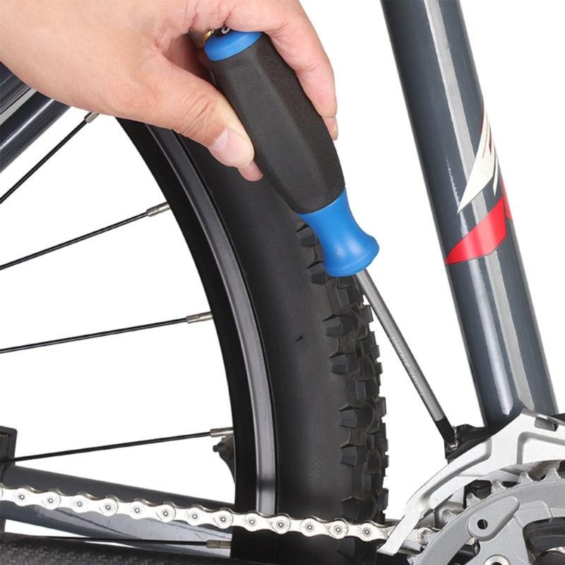 Professional Cycling Screwdriver Steel Construction Ergonomic Nonslip Handle for Road Bikes