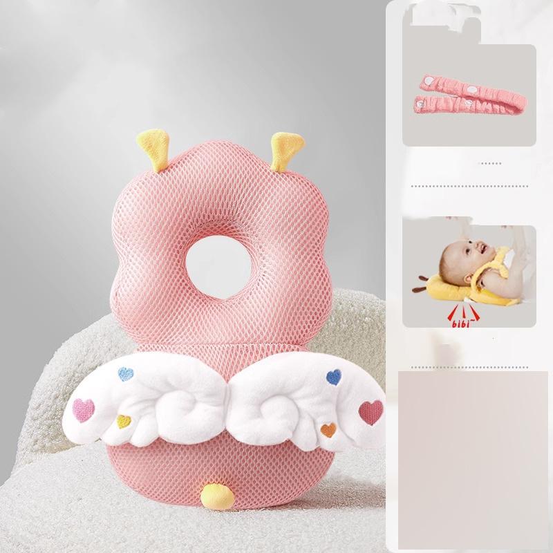 

Baby Anti-drop Pillow Baby Head Protection Anti-fall Cap Cartoon Children s Toddler Pillow Breathable Protective Pad
