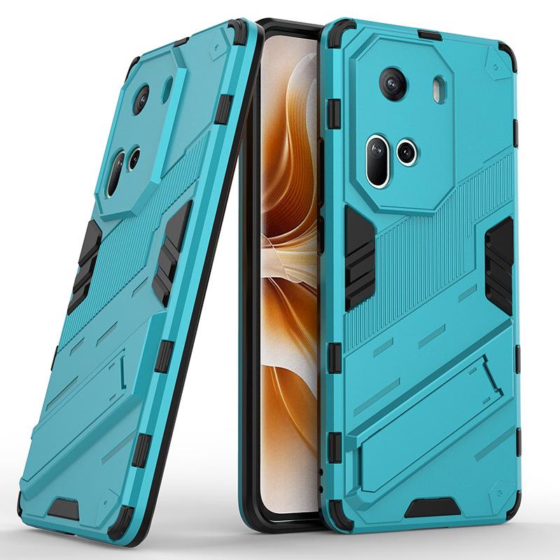 Pro OPPO Reno 11 9 8 7 6 5 Pro Plus 5G Pouzdro Nárazuvzdorné Pancéřové Zadní Krytí Ochrana proti Pádu Stojánek Coque Pouzdra