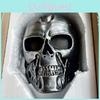 Halloween Terminator Mask Full Face Resin Costume Mask For Parties And Role Play