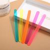 20PC Acrylic Craft Sticks Mixed Color Transparent Popsicle Sticks for DIY Homemade Ice Cream Bars, Reusable Treats Ice Pop Stick