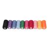 400 Yards Each Embroidery Thread 10pcs Handcraft DIY Wear Resistant Sewing Thread Colorful Thread