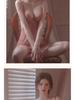 Sensual Mesh Lace Sling Nightdress with Gathered Front and Removable Padding