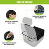 Pecute Dog Car Drive Box Seat Cover with Drive Bed Prevention Lead and Passenger Back for Small Dogs Insole, Foldable, Anti-Slip, Waterproof, Seat,