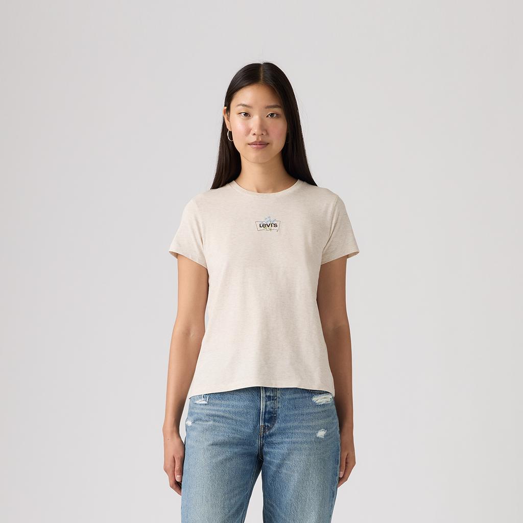 Levis Standard Treasure Fresh Versatile Printed Short Sleeve T-Shirt Women tops 17369-3349
