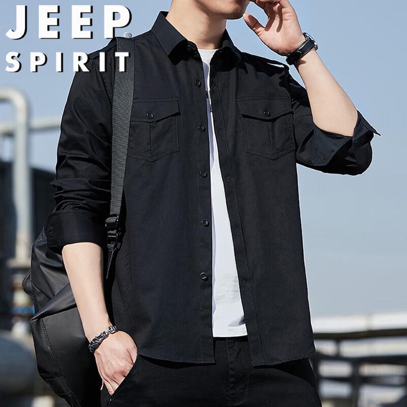JEEP SPIRIT Men s Cotton Casual Work Shirt 2XL