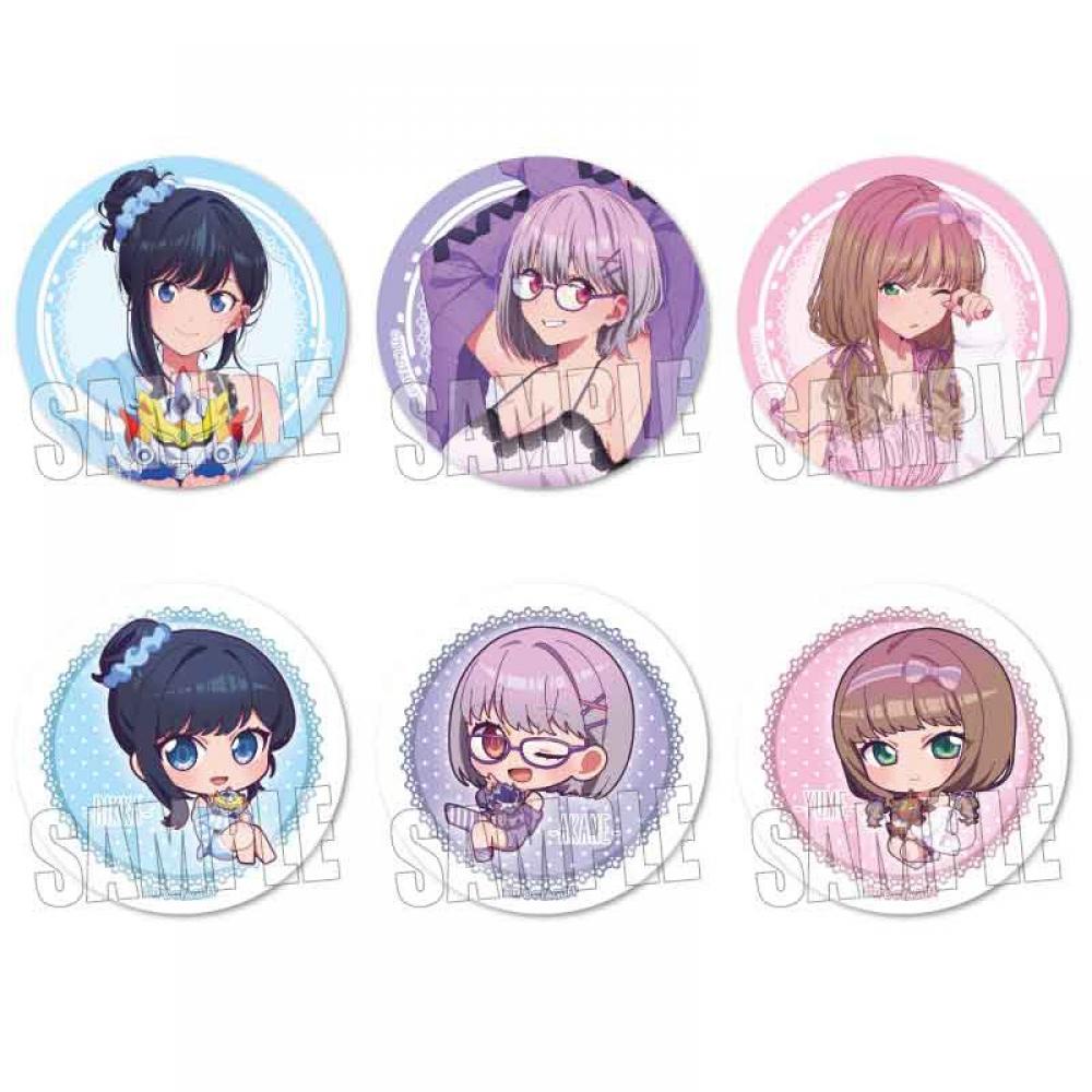 

Ssss.Gridman Gridman Universe Trading Can Badge Relax Ver. 1 коробка 6 шт