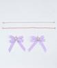 WEGO Ita Bag DIY Set with Sparkling Pearl Ribbon Perfect for Live and Size Light Purple (LL Size) Decorations, Oshikatsu, Events, Performances, Gifts,